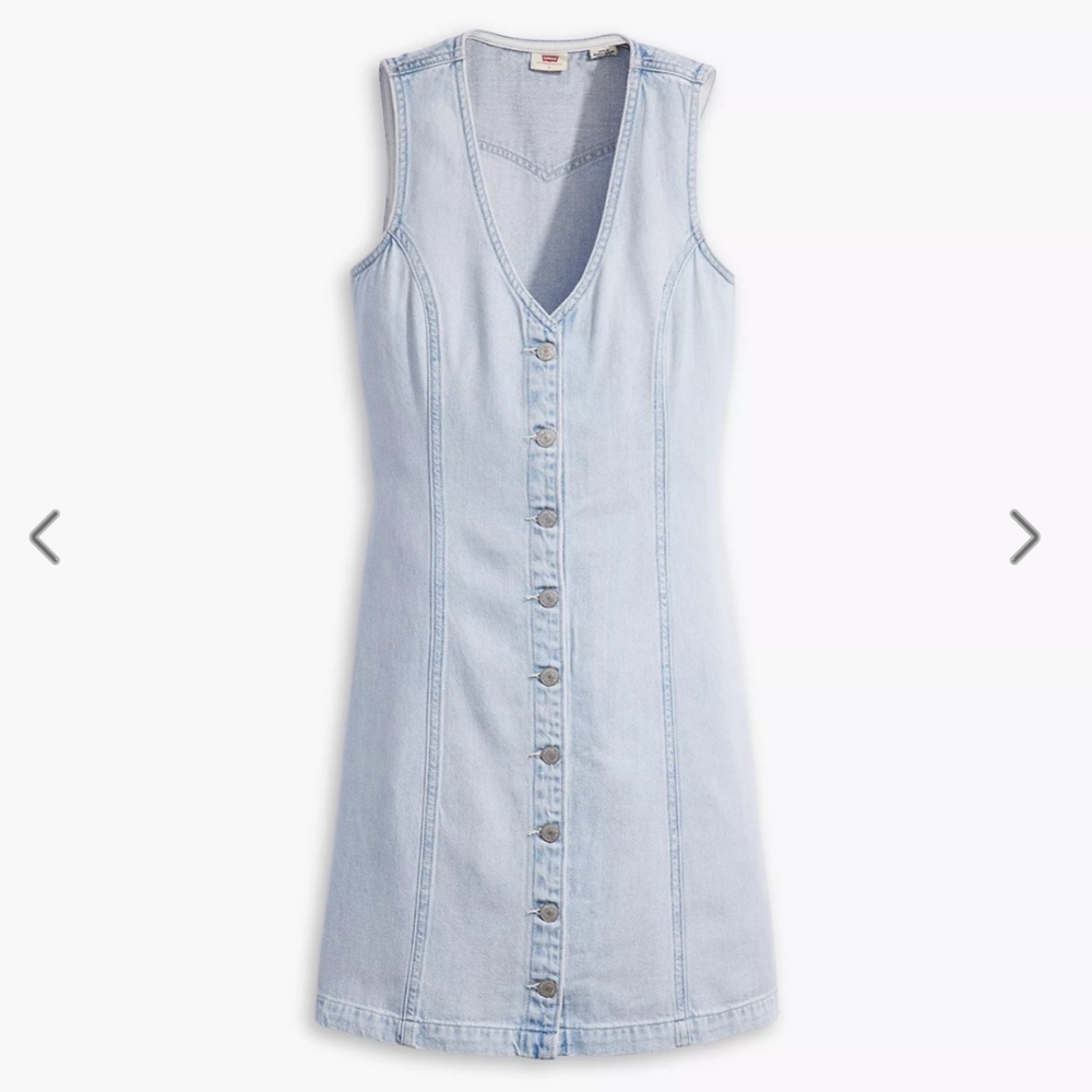 DENIM MINI DRESS